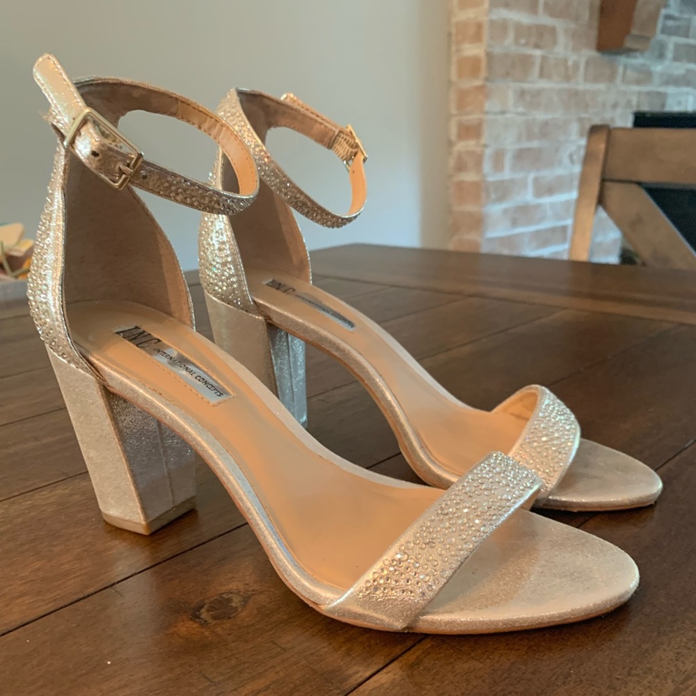 INC Ankle Strap Heels